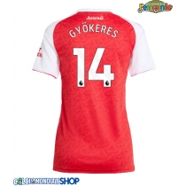 Maglie da calcio Arsenal Viktor Gyokeres #14 Prima Maglia Femminile 2025-26 Manica Corta
